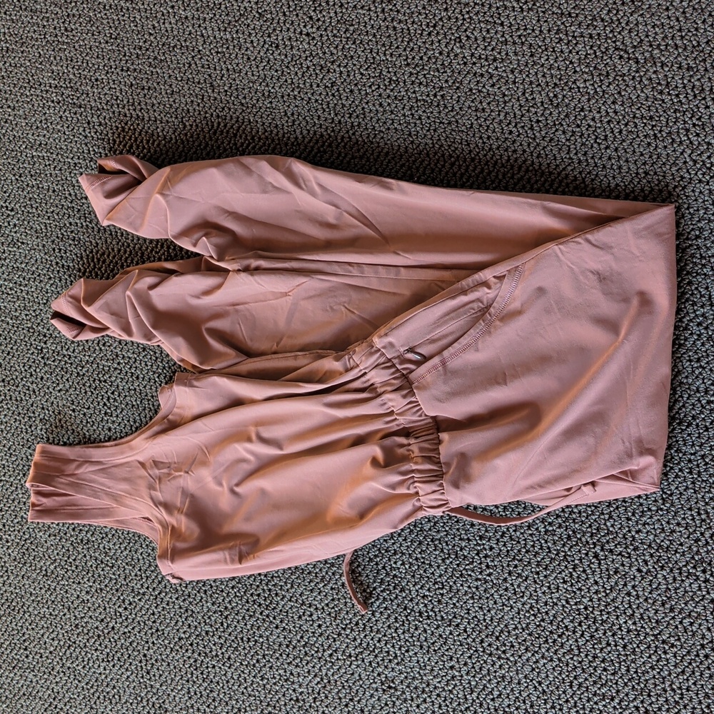 Prana Railay Jumpsuit Gathered Waist Ruched Bottom Leg Small NWoT - Picture 6 of 7
